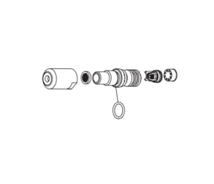 Enware Blueline Pro Spout Insert - (BUB258) | Bentons Specify