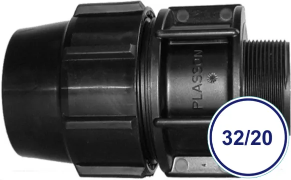 Poly Adaptor 32mm x 20mm MI | Bentons Specify