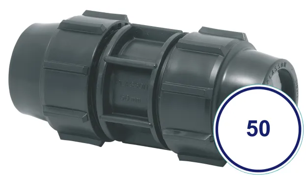 Poly Coupling 50mm | Bentons Specify