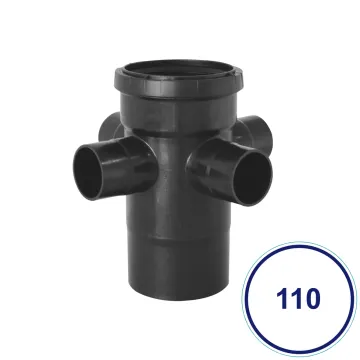 HDPE 4-Way Riser 110mm x 56mm | Bentons Specify