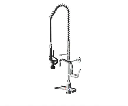 Enware Hob Mounted Ultra-Rinse Unit with Dual Mixer Assembly & Pot ...