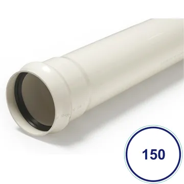PVC Pressure Pipe 150mm x 6m CL9 RRJ | Bentons Specify