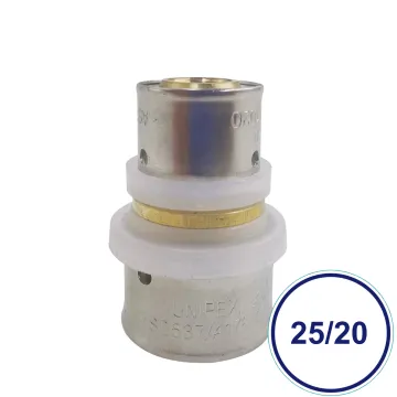 UNIPEX 25x20 REDUCER U1R CRIMP LF* WATER/GAS | Bentons Specify