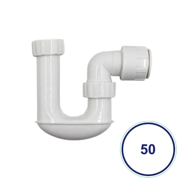 PVC Trap P Short Leg 50mm | Bentons Specify