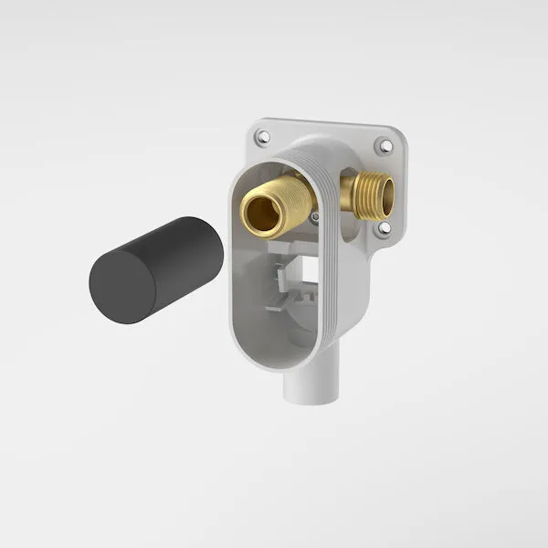 Caroma Liano II Sensor 210 Wall Outlet - Sales Kit - Lead Free - (96388 ...