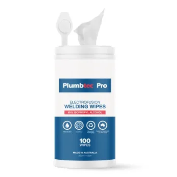 Plumbtec Pro Welding Wipes - 100 Pack | Bentons Specify